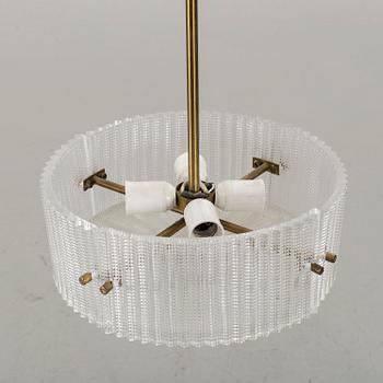 A SWEDISH ORREFORS LAMP.