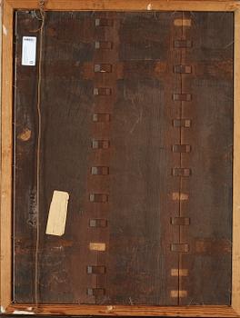 Aelbert Cuyp In the manner of the artist, Landscape with ruins by a river.