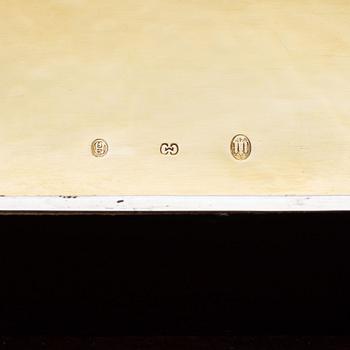A silver cigarr box, Denmark, 1926.