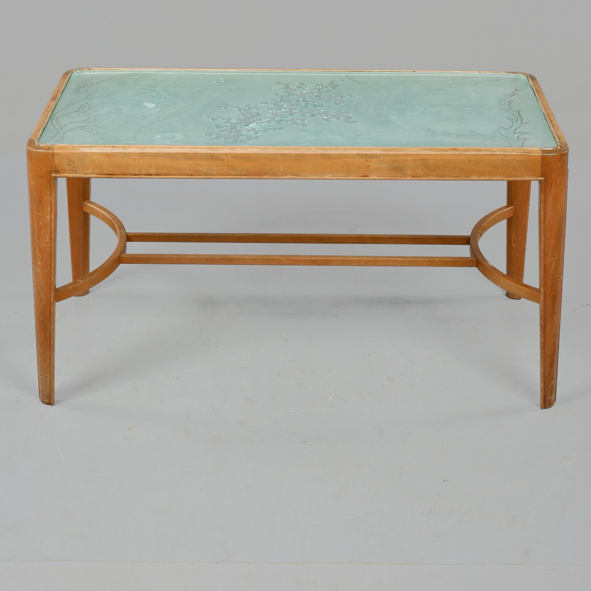 SOFFBORD, glössner, 1947.
