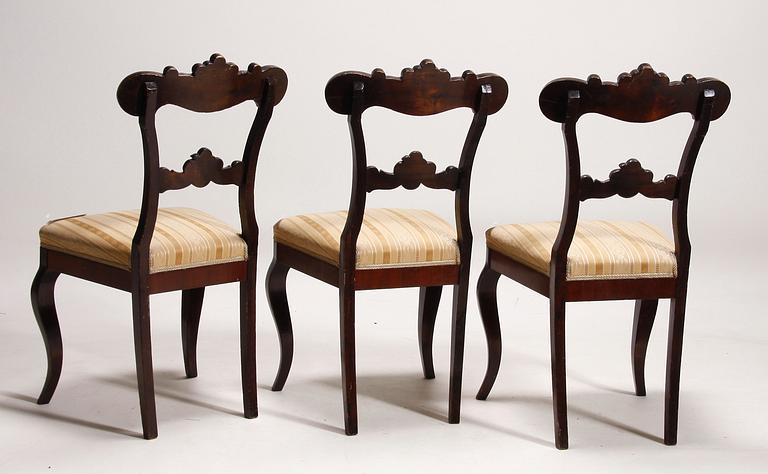 STOLAR, 3 st, senempire, 1800-talets mitt.