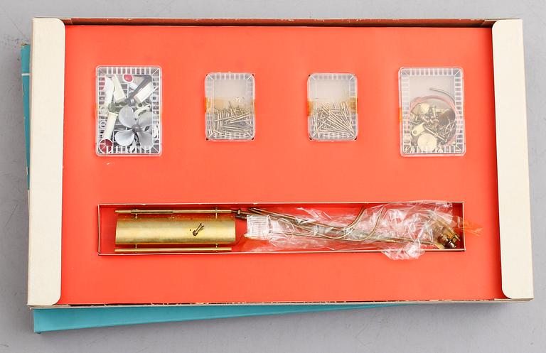 SAMLING BYGGSATSER, 5 st, bl a Hubley.