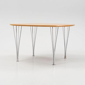 Bruno Mathsson, a 'Supercirkel' table, second half of the 20th Century.