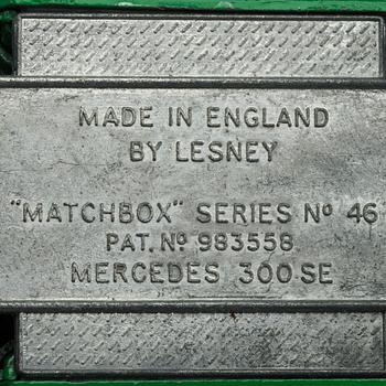 LESNEY MATCHBOX SERIES, 6 st, Mercedes 300 SE Coupe RW 46C-1.