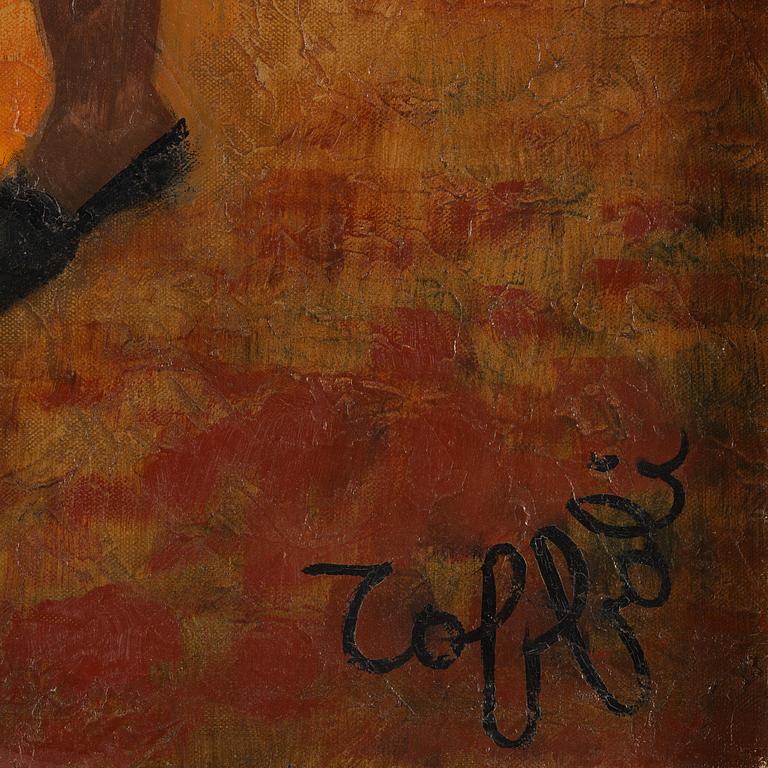 Louis Toffoli, "Chestnut Gatherer in Corsica".