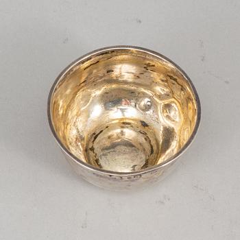 A Swedish 18th century silver tumbler, mark of Stephan Westerstråhle, Stockholm 1793.