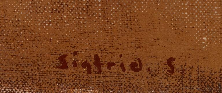 Sigfrid Södergren, Man with child.