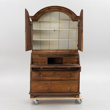 A writing cabinet, 18th Century.