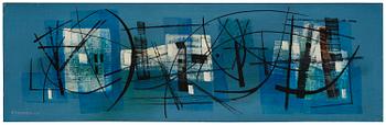 325. Esaias Thorén, Blue Composition.