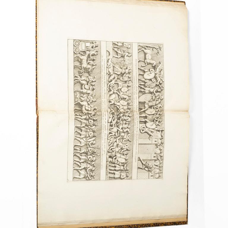 Engraved plates from the triumphal arches of Rome, 1689/90.