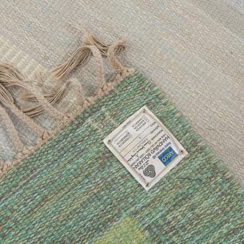 FLAT WEAVE. "Vårblom". Signed Å (Anna Johanna Ångström), Axeco, ca 280 x 195 cm.