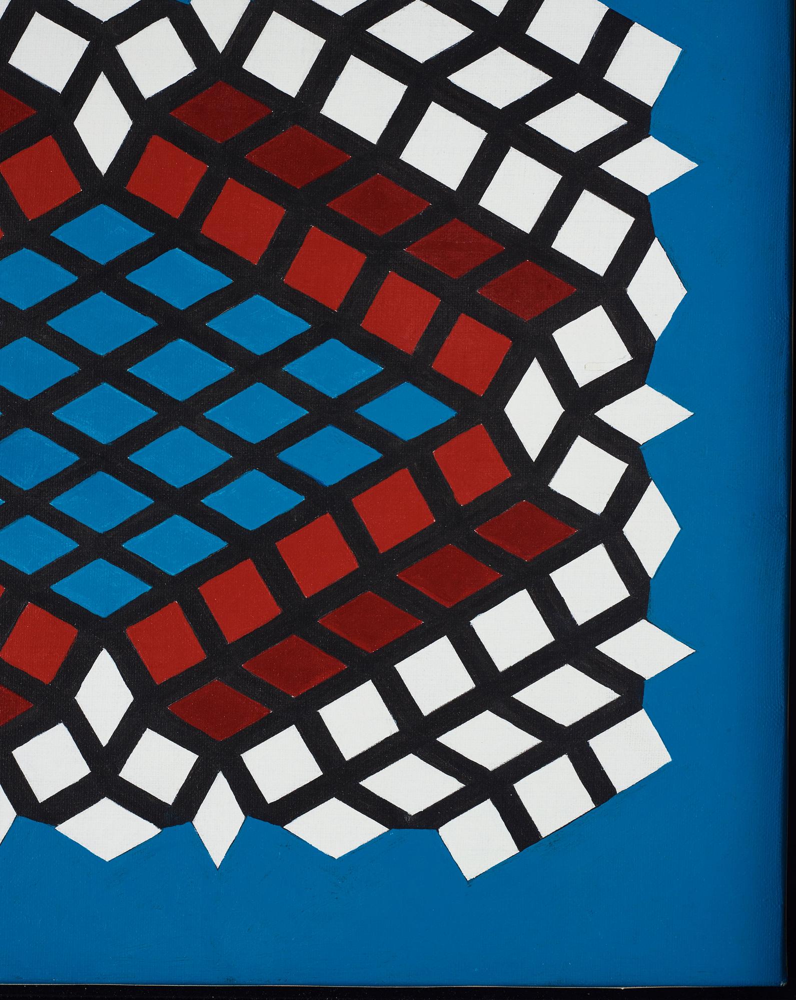 INGER EKDAHL, acrylic on canvas, signed on verso.