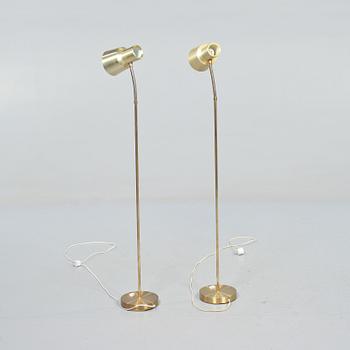 GOLVLAMPOR, ett par, EWÅ, Värnamo. 1900-talets mitt.