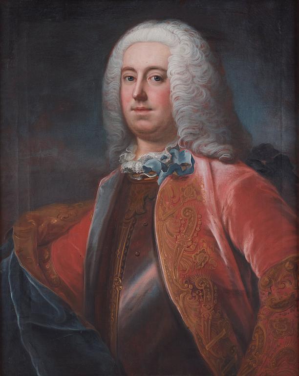 Lorens Pasch d ä, "Carl Fredrik Hamilton af Hageby" (1705-1753).