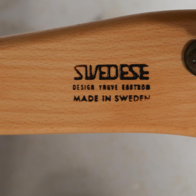 FÅTÖLJ, "Lamino", Yngve Ekström för Swedese, sent 1900-tal.