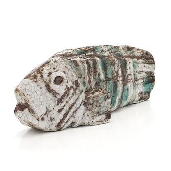 Taisto Kaasinen, skulptur, stengods, signerad Kaasinen Arabia Finland.