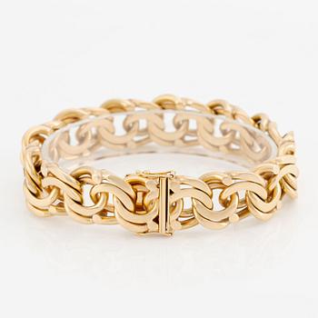 Armband 18K guld, bismarck.