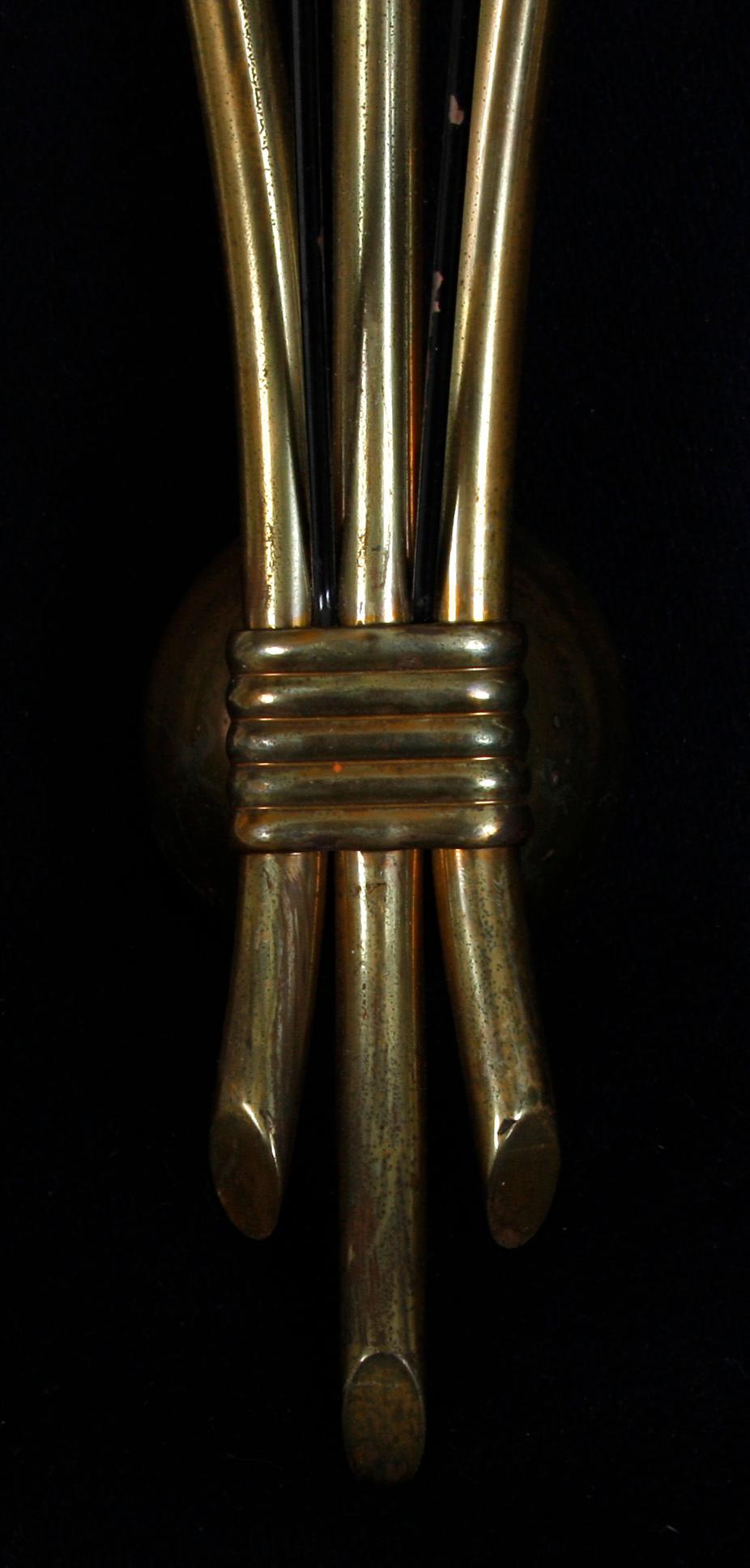 VÄGGARMATURER, ett par, art deco, 1900-talets första hälft.