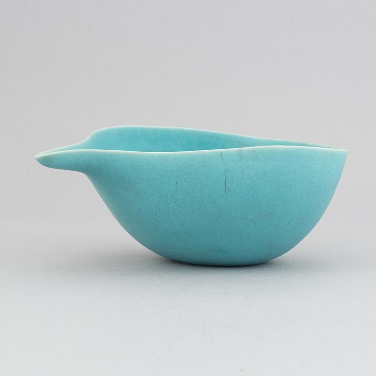 Paul Hoff, a stoneware bowl for Gustavsbergs studio, 1989, ed 50/150.