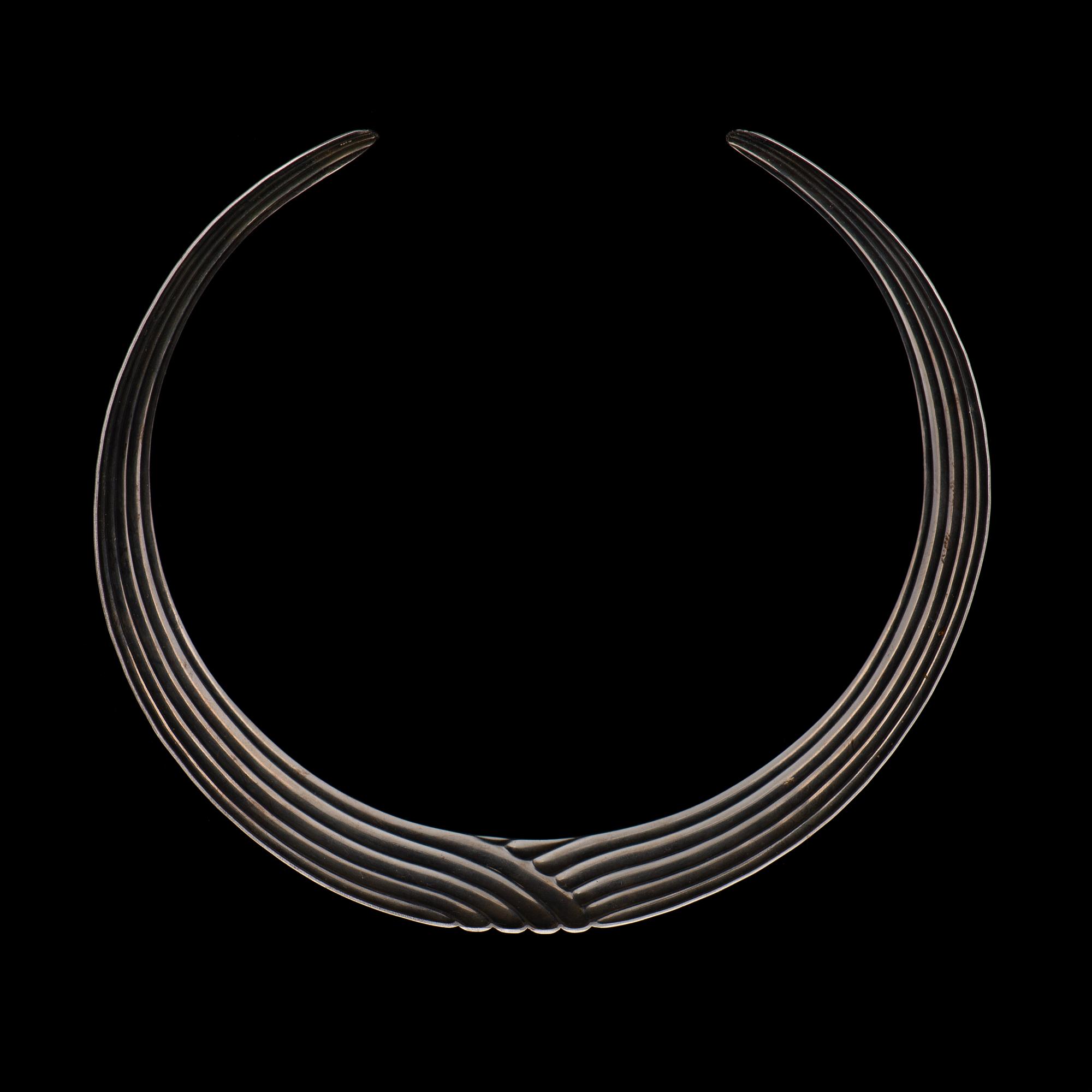 HALSBAND, silver, finska kontrollstämplar.