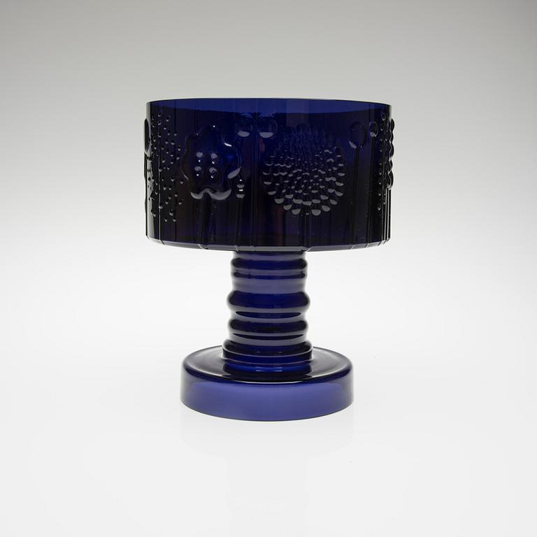 OIVA TOIKKA, UPPSATSSKÅL, glas, "Flora"-serien, Notsjö.