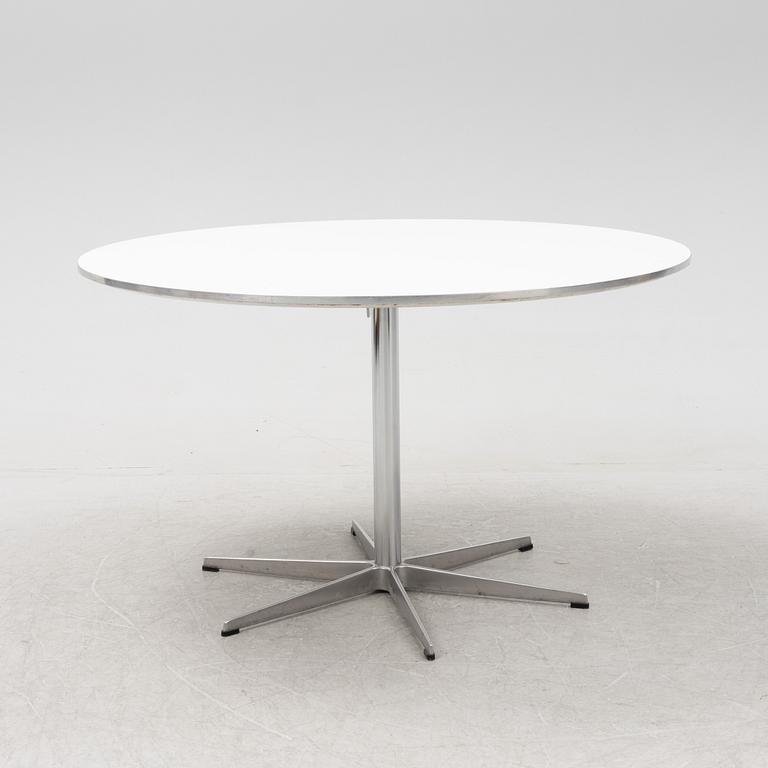 Arne Jacobsen, a 'Circular/B825' dining table, Fritz Hansen, Denmark, 1986.