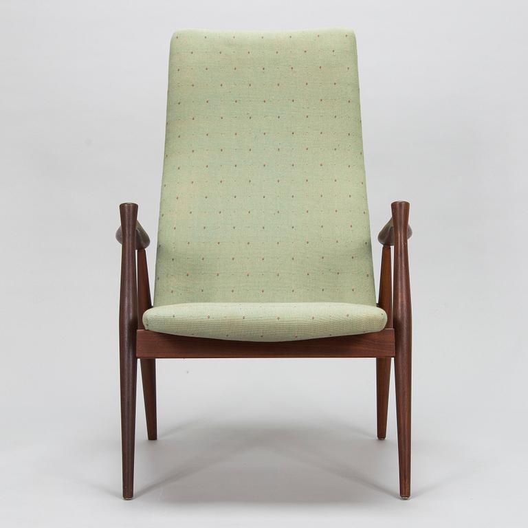 Ilmari Lappalainen, A 1960's armchair, 'Emilia 2470' for Asko, Finland.