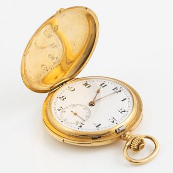 Fickur, repeter, savonett, 52,5 mm.