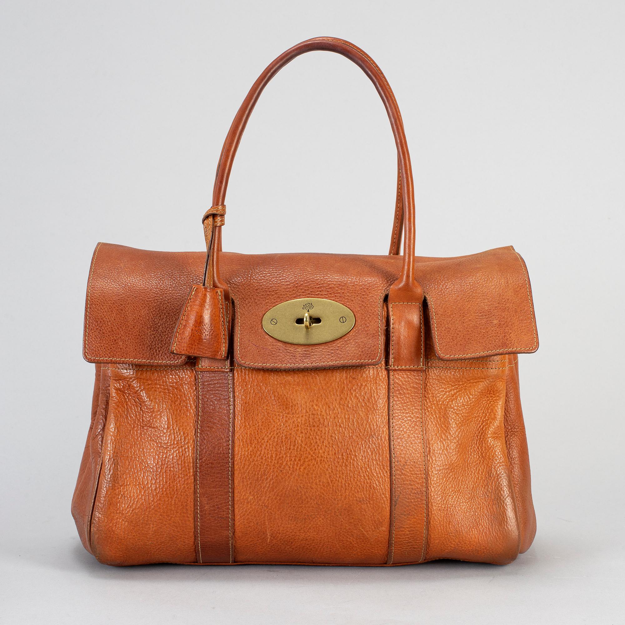 MULBERRY a oak leather Bayswater bag. Bukowskis