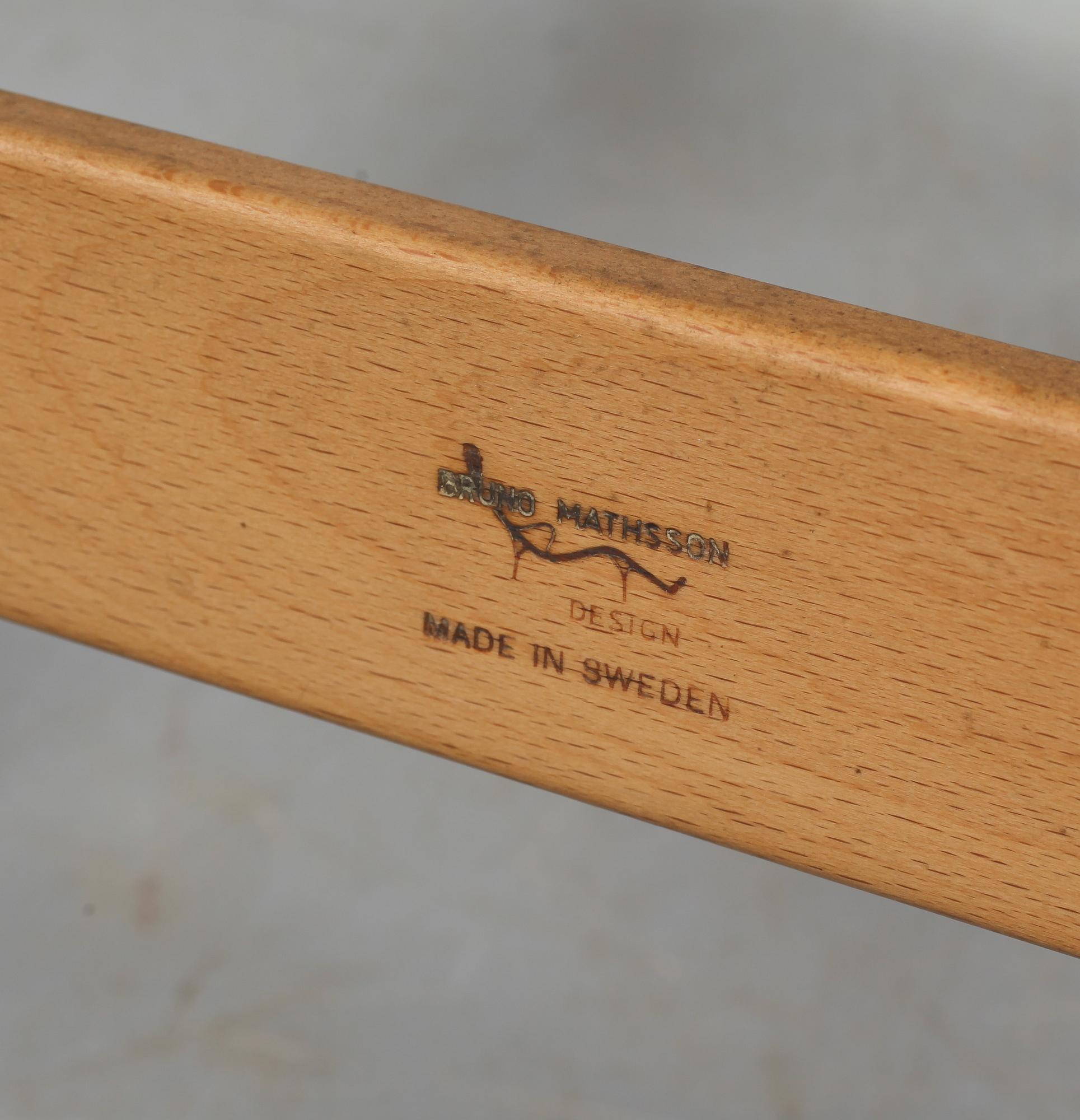 FÅTÖLJ, "Eva", Bruno Mathsson, Firma Karl Mathsson, 1960-tal.