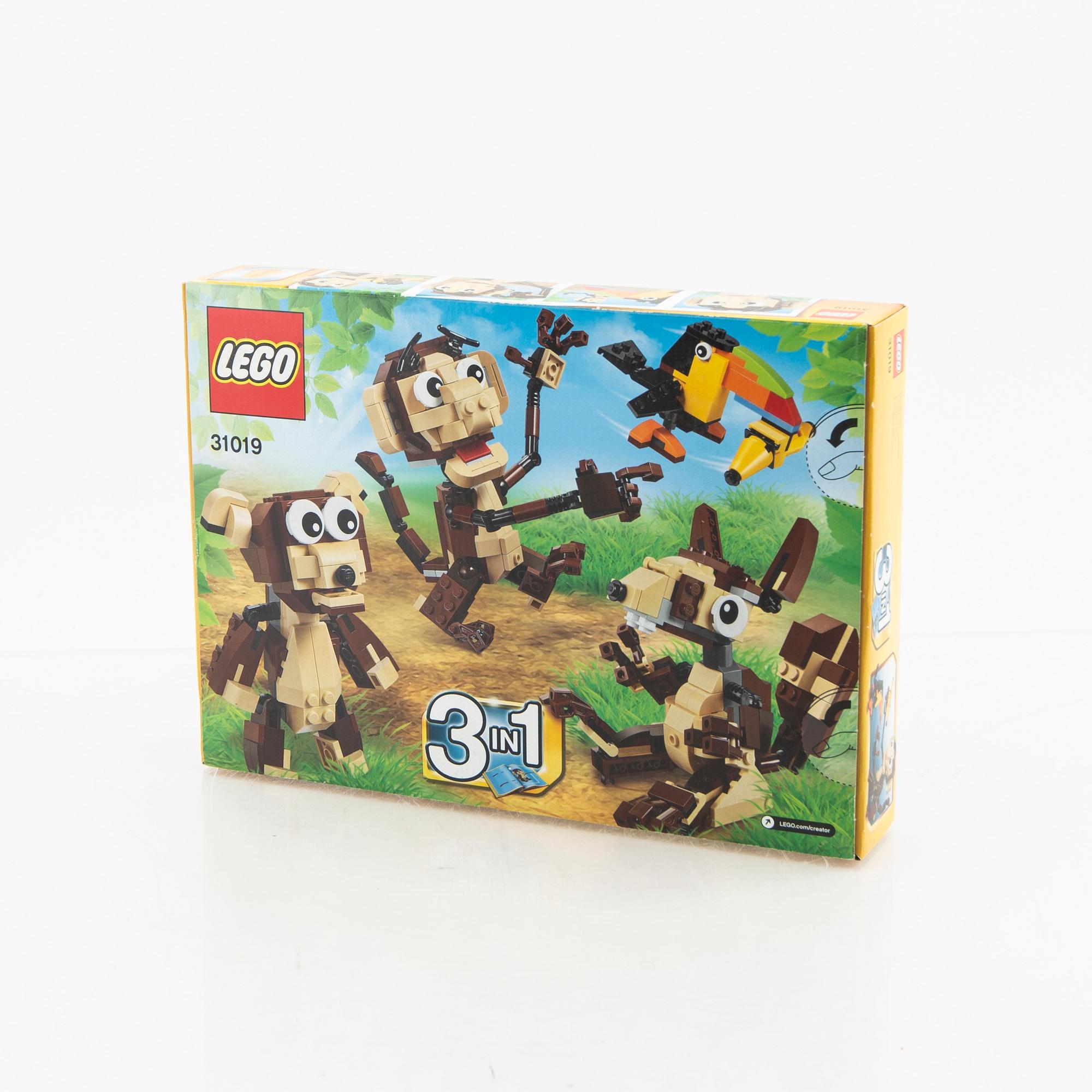 Lego systems 3 kartonger 2000-tal.