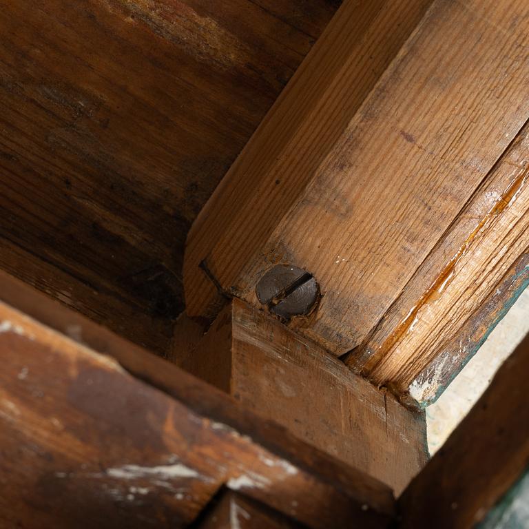 A Swedish Rococo table, late 18th century.