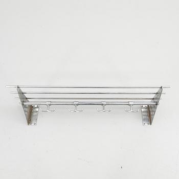 Mogens Mogensen, Hat rack, chrome-plated metal, second half of the 20th century for Albin Karlsson's Metal Factory, Eskilstuna.