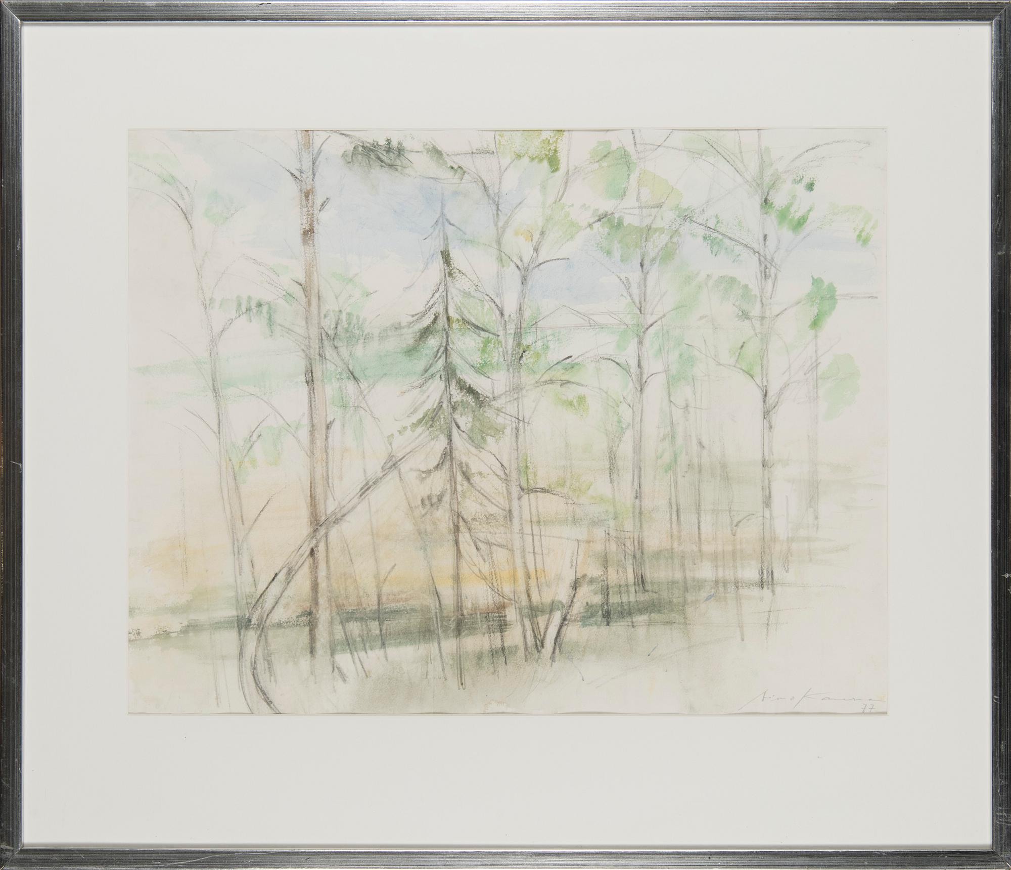 Aimo Kanerva, Spring Landscape.