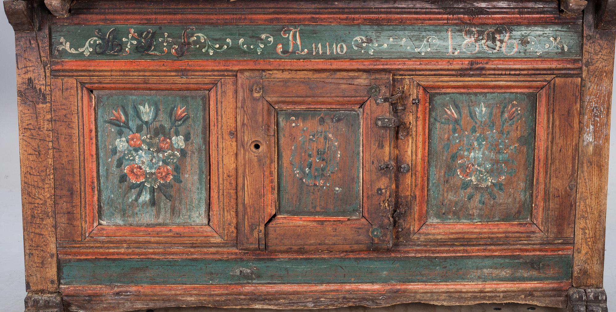 KISTBORD, allmoge, anno 1806.