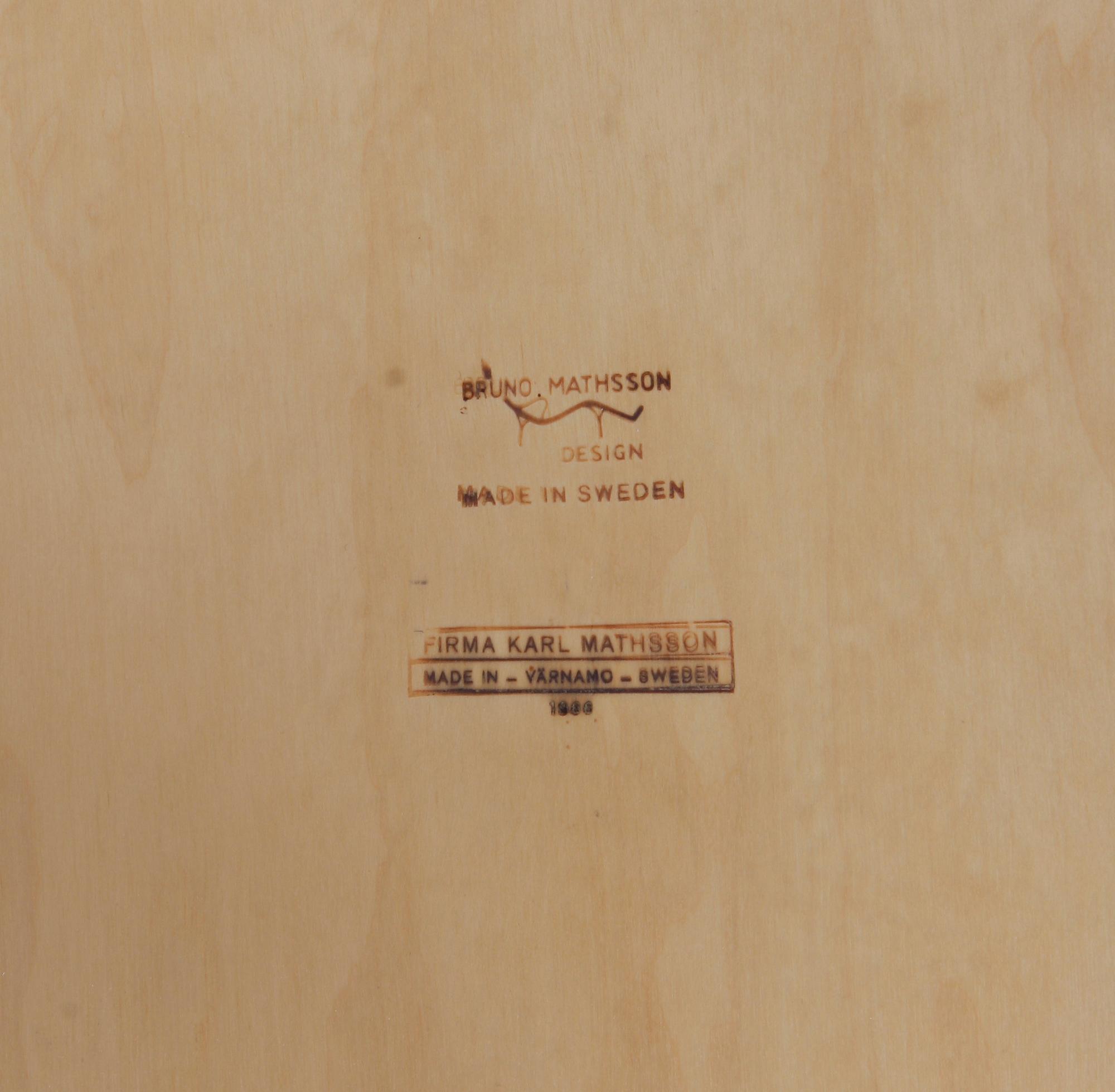 SOFFBORD, Bruno Mathsson för Firma Karl Mathsson, Värnamo.