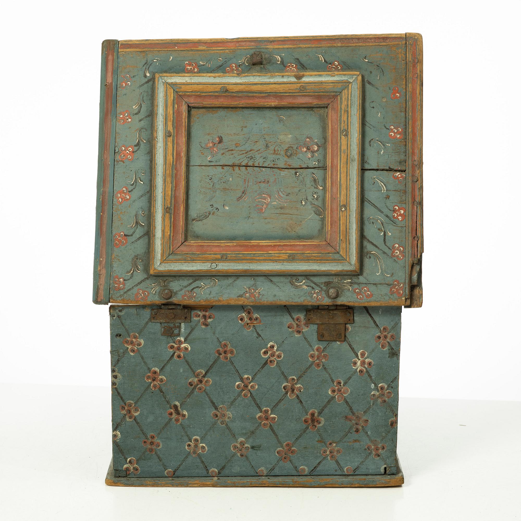 Skrin, allmoge, Jämtland, daterat 1785.