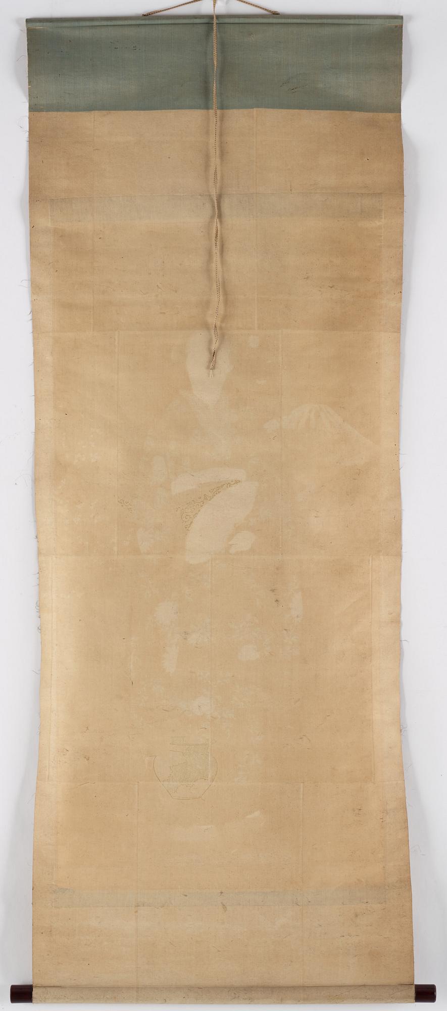 Two japanese hanging scrolls, 20th century.