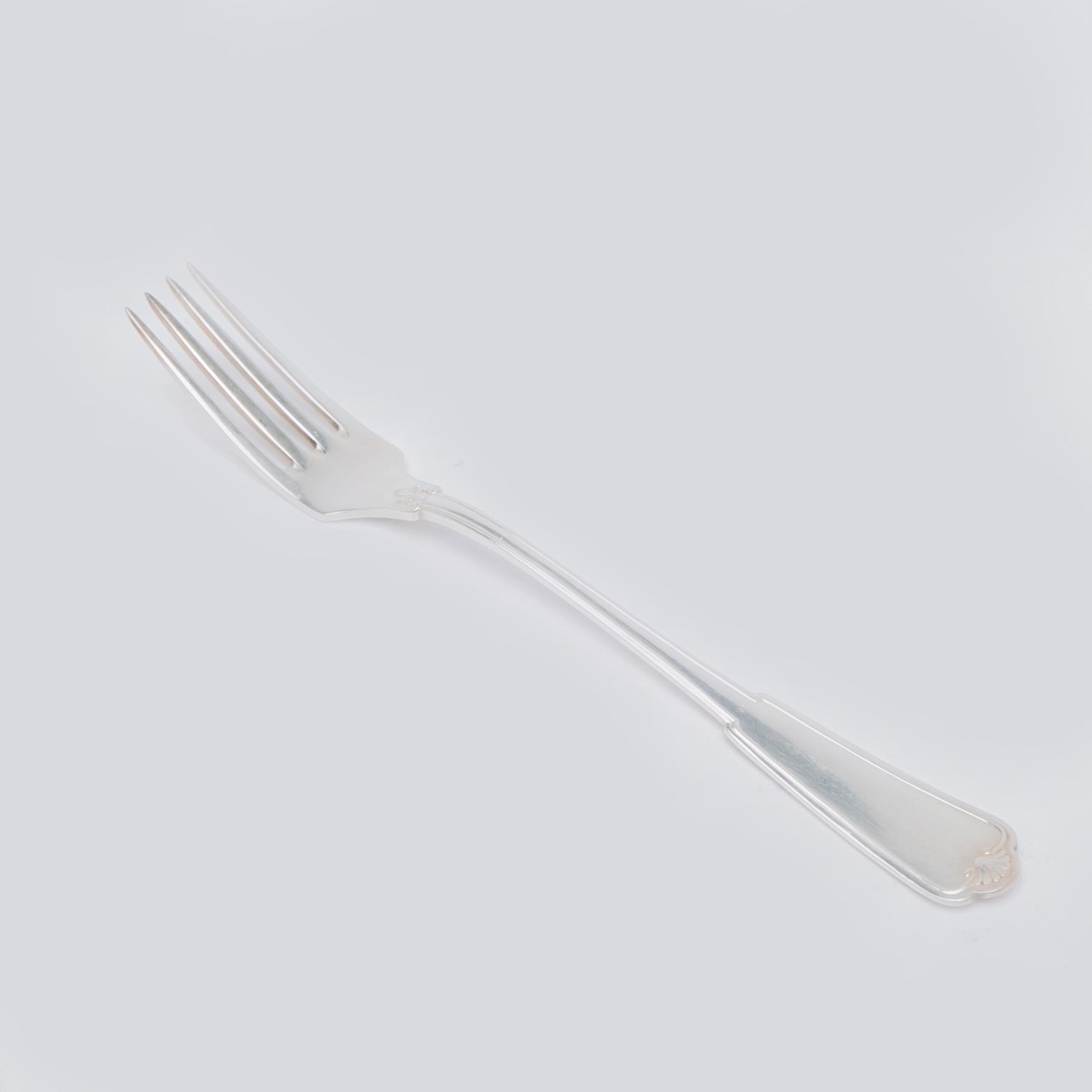 W.A. Bolin, bestickuppsättning, 89 delar, silver, Stockholm 1938, gammal Fransk.
