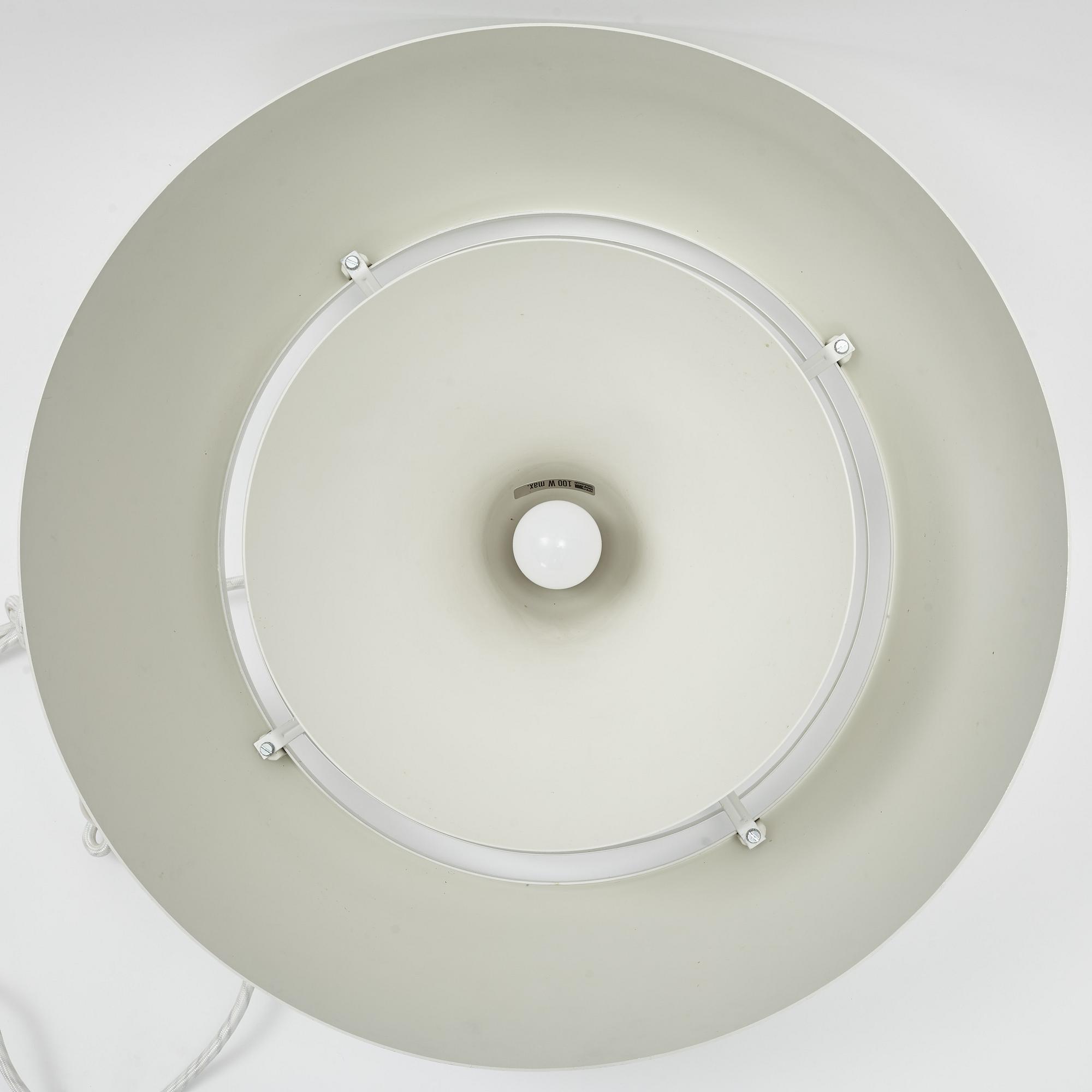 Arne Jacobsen, an 'AJ Royal Pendel' ceiling lamp, Louis Poulsen, Denmark.