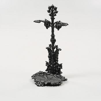 PARAPLYSTÄLL, gjutjärn, 1900-talets första hälft.