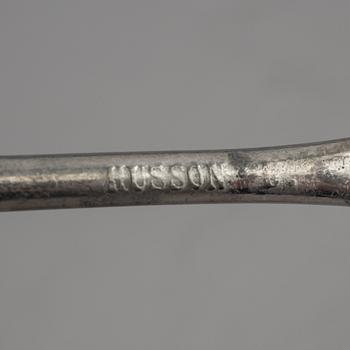 SKEDAR, 17 stycken, tenn, 17/1800-tal.