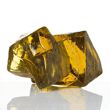 Edvin Öhrström, a cast glass sculpture, Lindshammar, Sweden.
