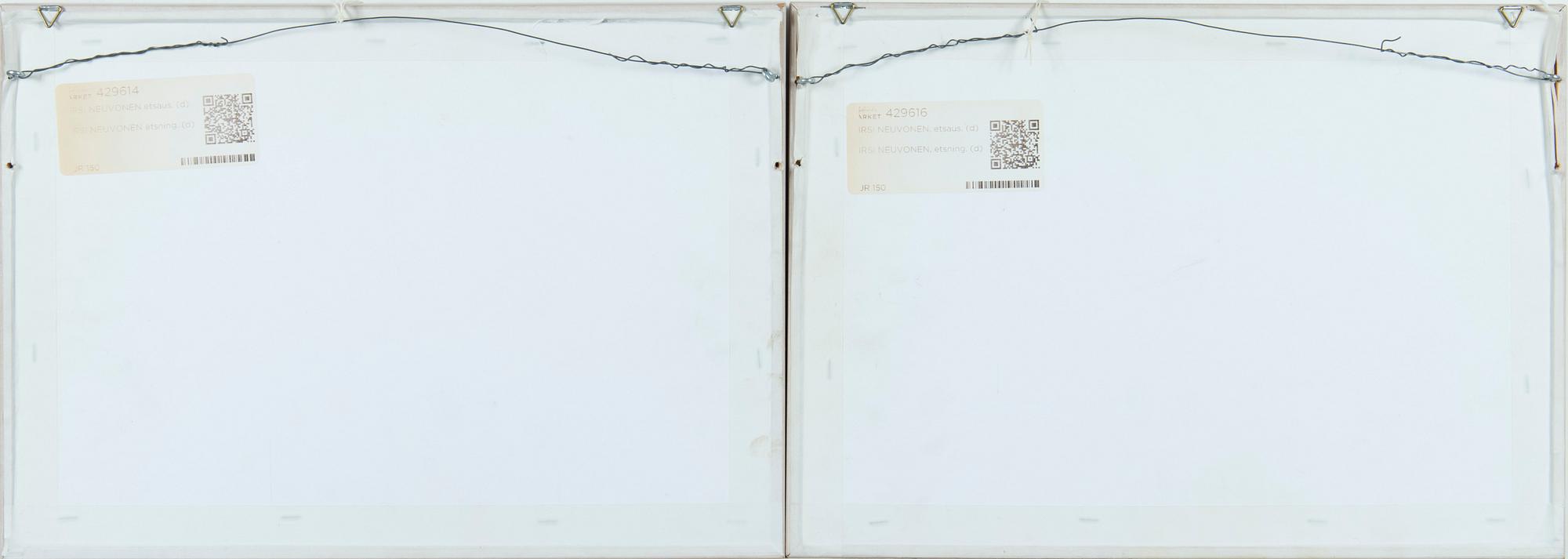 Kirsi Neuvonen, "Afrodites lusthus" och "Lusthus av oraklet i Delfi".