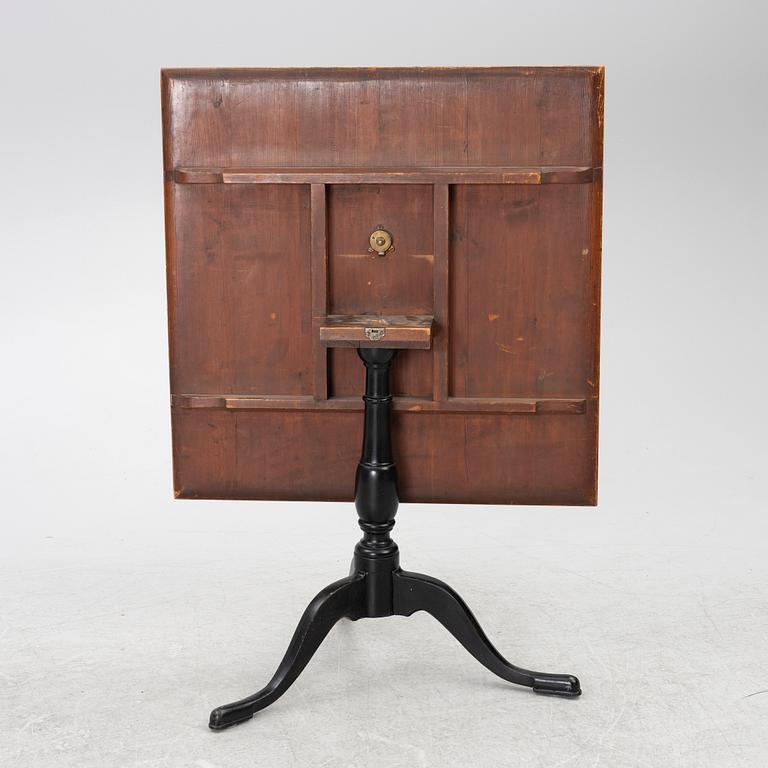 Fällbord, Mälardalen, 1800-talets första hälft.