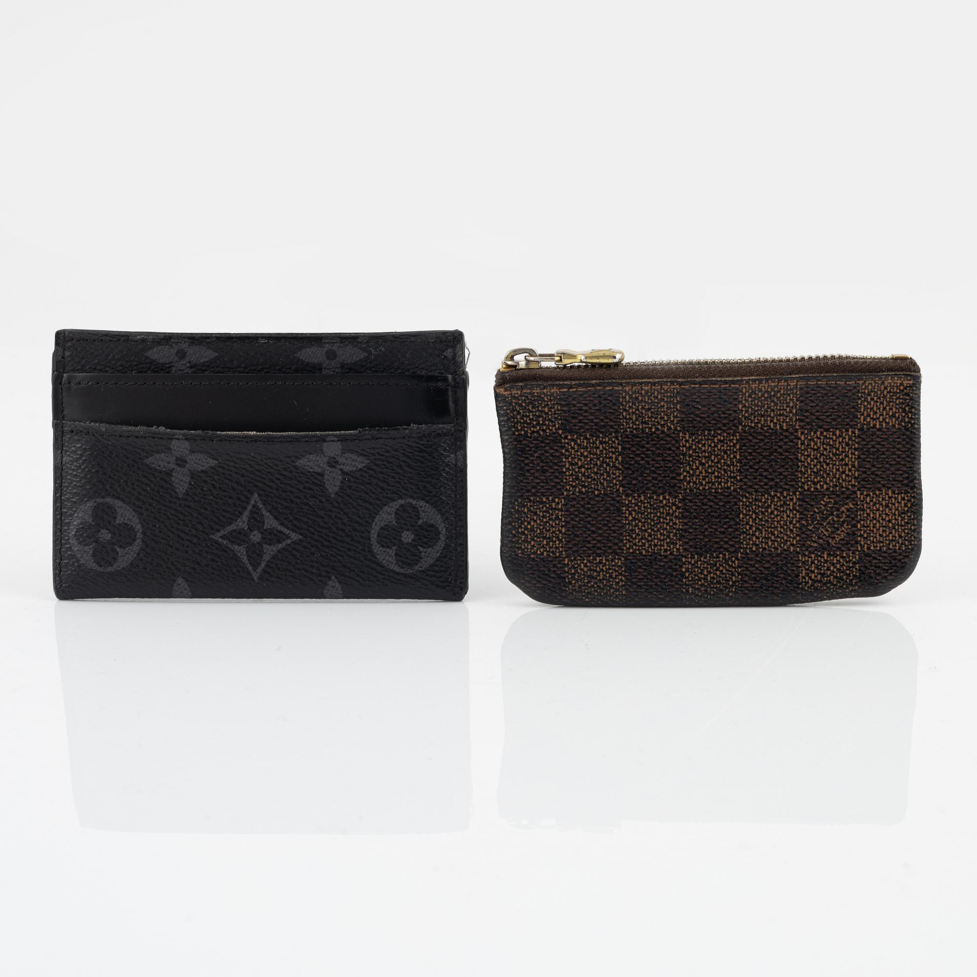 Louis Vuitton, korthållare samt nyckelhållare.