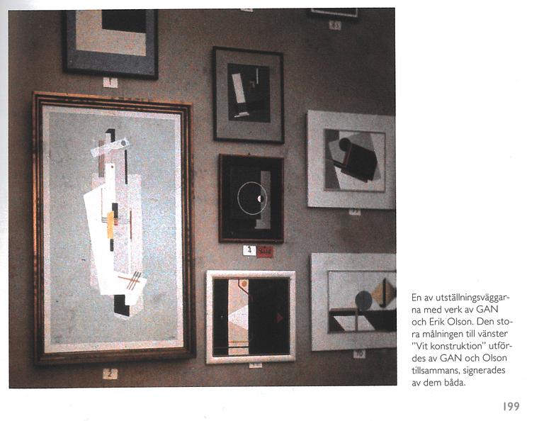 Erik Olson, ”Carré Rouge (Röd kvadrat)".