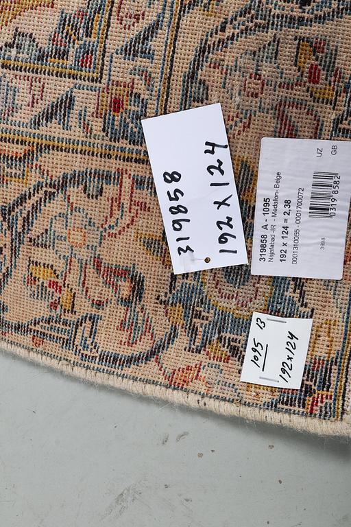 A rug, Persian, Vintage Design, ca 192 x 124 cm.