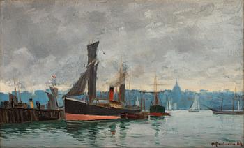 571. Carl Flodman, Steamships, Stockholm.