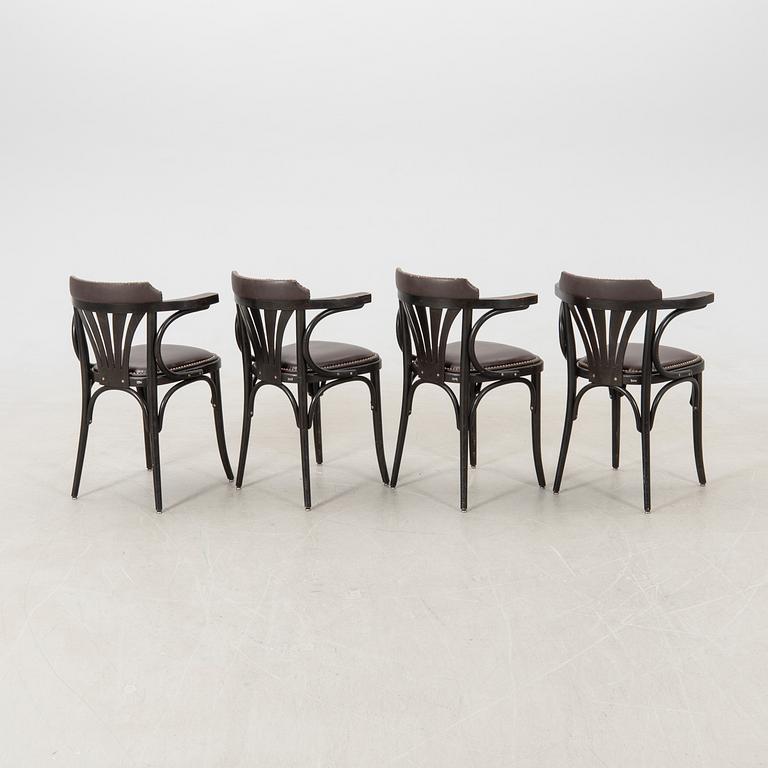 Armchairs 4 pcs "No 24" Thonet 21st century.